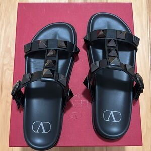 Valentino Roman Rockstud Sandals